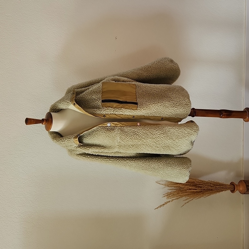 Basin + Range Mixed Fabric Sherpa Jacket - image 1